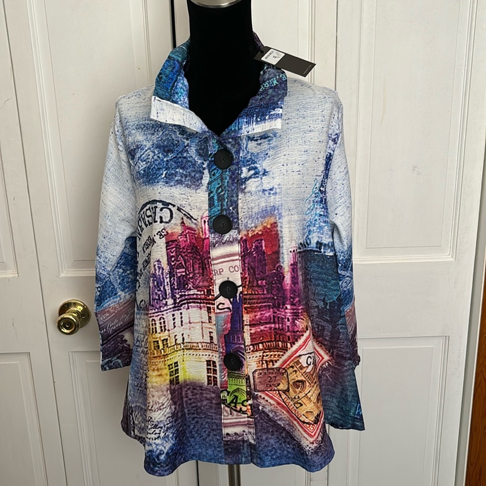 Brand new Damiee top- shirt- jacket